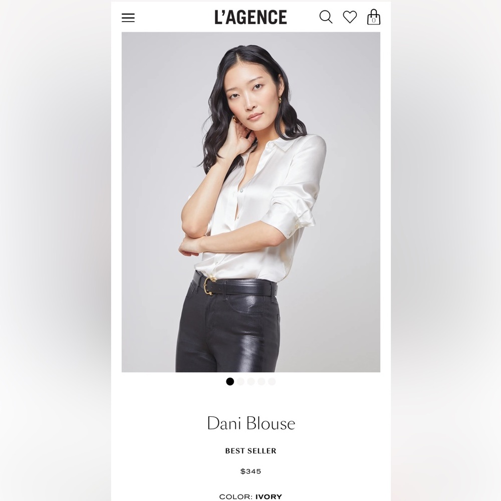 L’AGENCE Dani Blouse - Picture 2 of 8